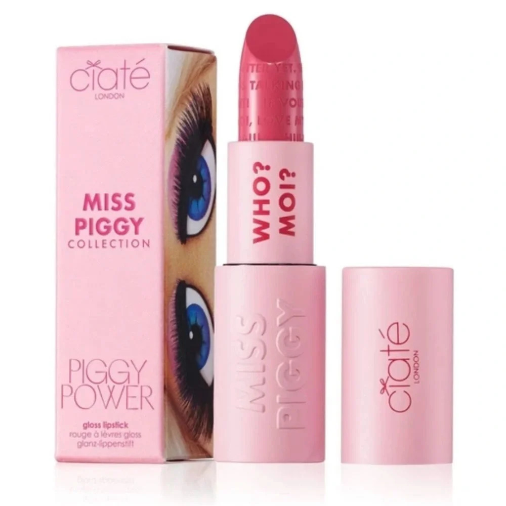 NIB CIATE MISS PIGGY GLOSS LIPSTICK
